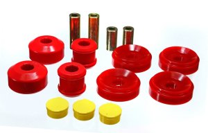 Chevrolet Camaro Control Arm Bushing Set - Front - Energy Suspension - Performance Polyurethane - Red - 2010 Chevrolet Camaro Control Arm Bushing Set - Front - Energy Suspension - Performance Polyurethane - Red - 2010